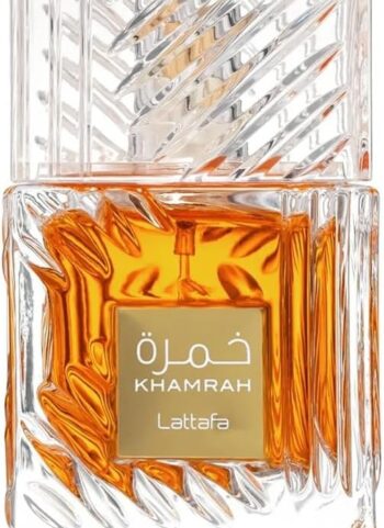 Lattafa Khamrah - Vanilla, Warm Spicy, Amber, Cinnamon - Eau de Parfum Long-Lasting Fragrance for Unisex, 3.40 Ounce / 100 ml